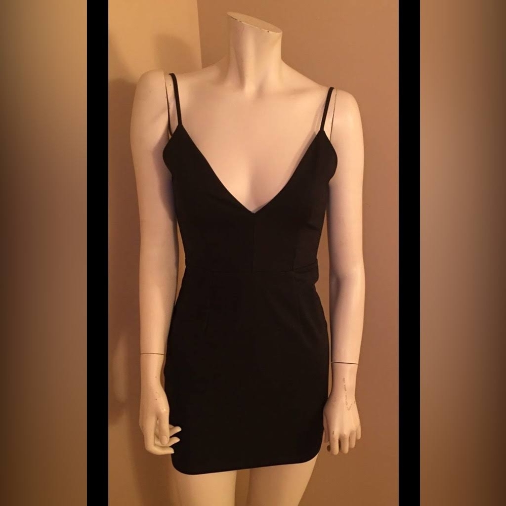 Black Luvalot Mini Dress